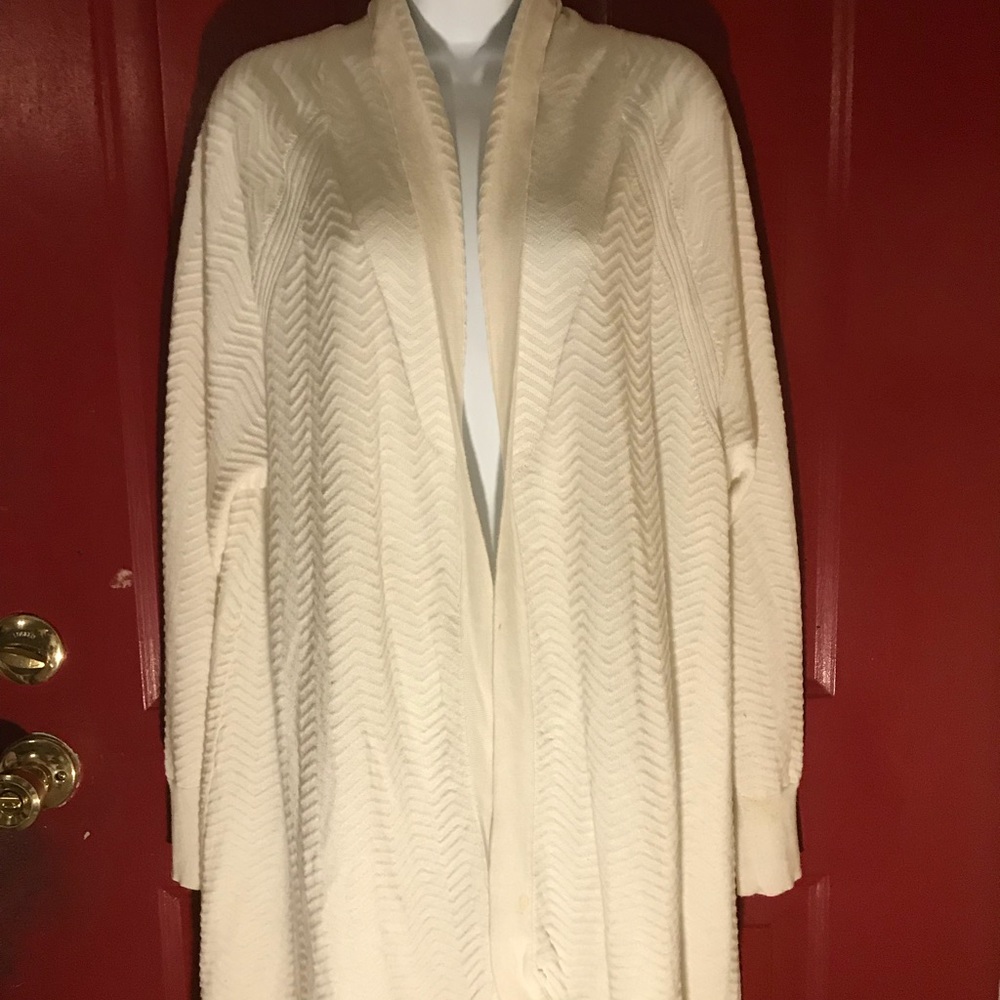 Lucky Brand White Sweater size 2x